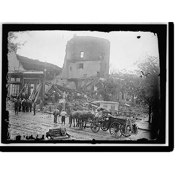 Historic Print, STORM DAMAGE, 16" x 20"