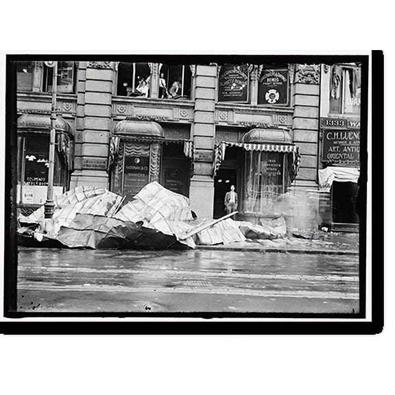 Historic Print, STORM DAMAGE - 2, 18" x 24"