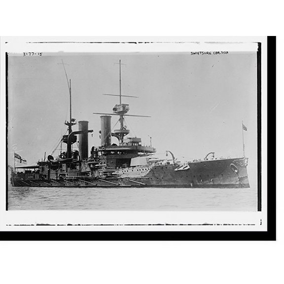 Historic Print, SWIFTSURE . Brit., 18" x 24"