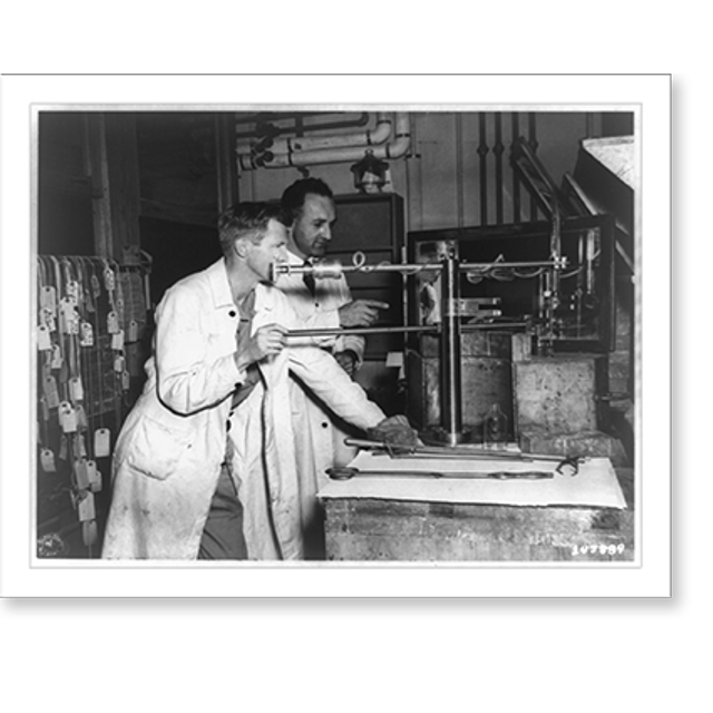 Historic Print, Safety device for remote manipulation of radioactive