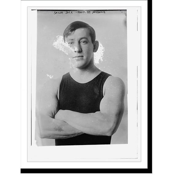 Historic Print, Sailor Jack Photo by Mackenzie.Mackenzie, 18" x 24"