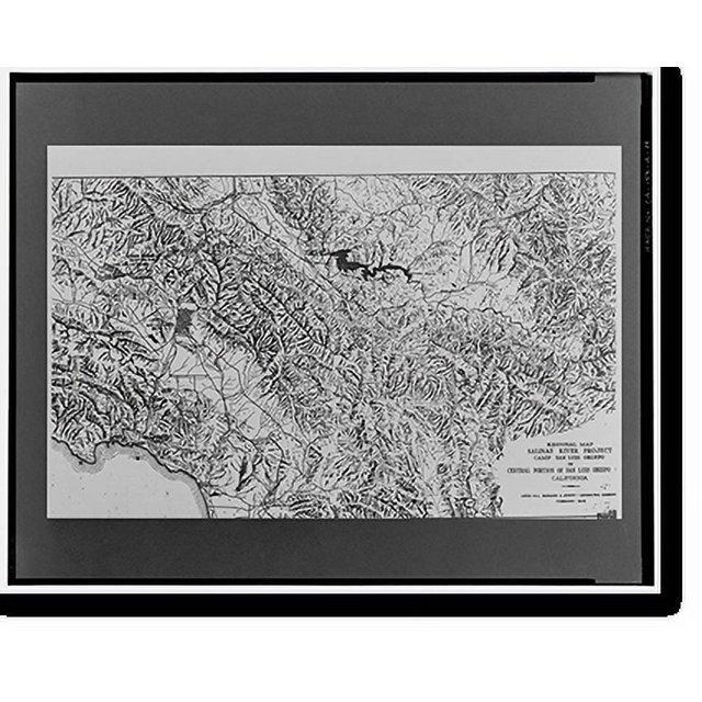 Historic Print, Salinas River Project, Cuesta Tunnel, Southeast of U.S
