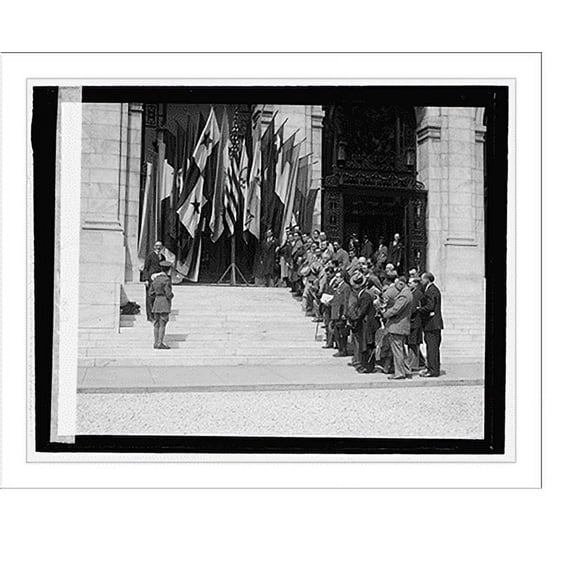 Historic Print, Salute to Colors, P.H.U. 5/13/27, 18" x 24"