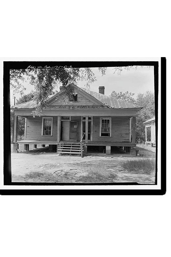 Historic Print, Sam Farkas Estate, House, 300 Mercer Avenue, Albany, Dougherty County, GA - 2, 18" x 24"