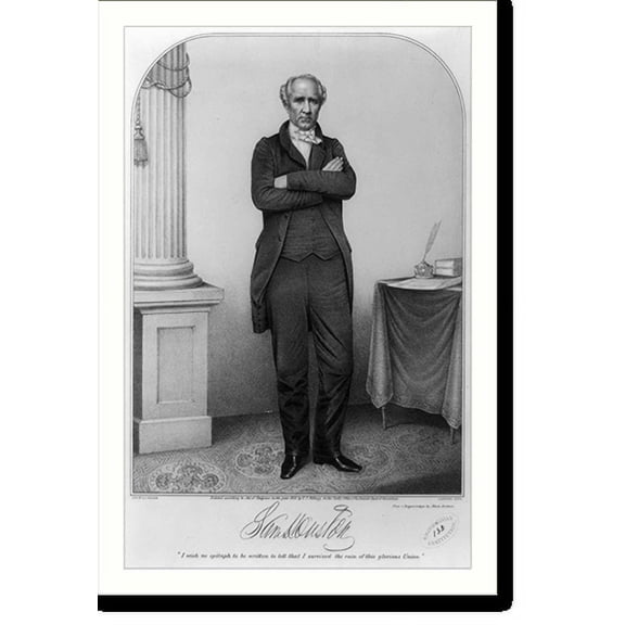 Historic Print, Sam Houston, 18" x 24"