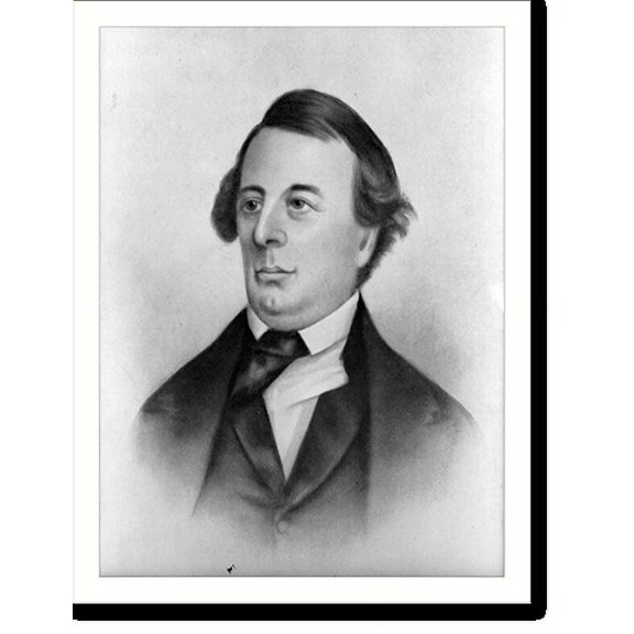 Historic Print, Samuel D. Hubbard, 18" x 24"