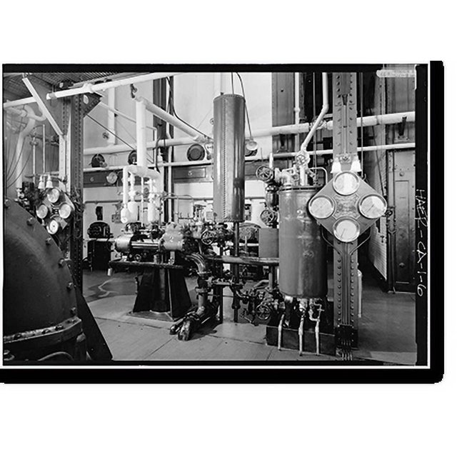 Historic Print, San Francisco Fire Department, Pumping Station No. 2