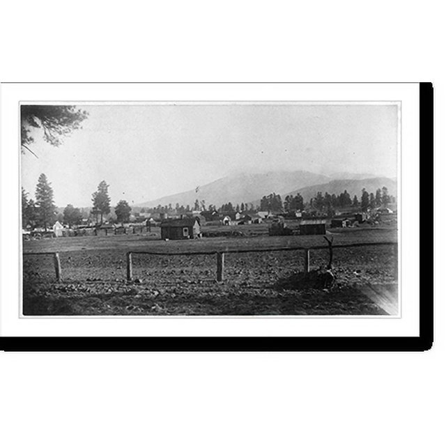 Historic Print, [San Francisco Mountain from Flagstaff, Arizona], 16" x