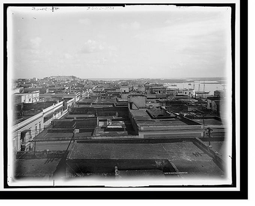 Historic Print, San Juan, Puerto Rico, 16" x 20"
