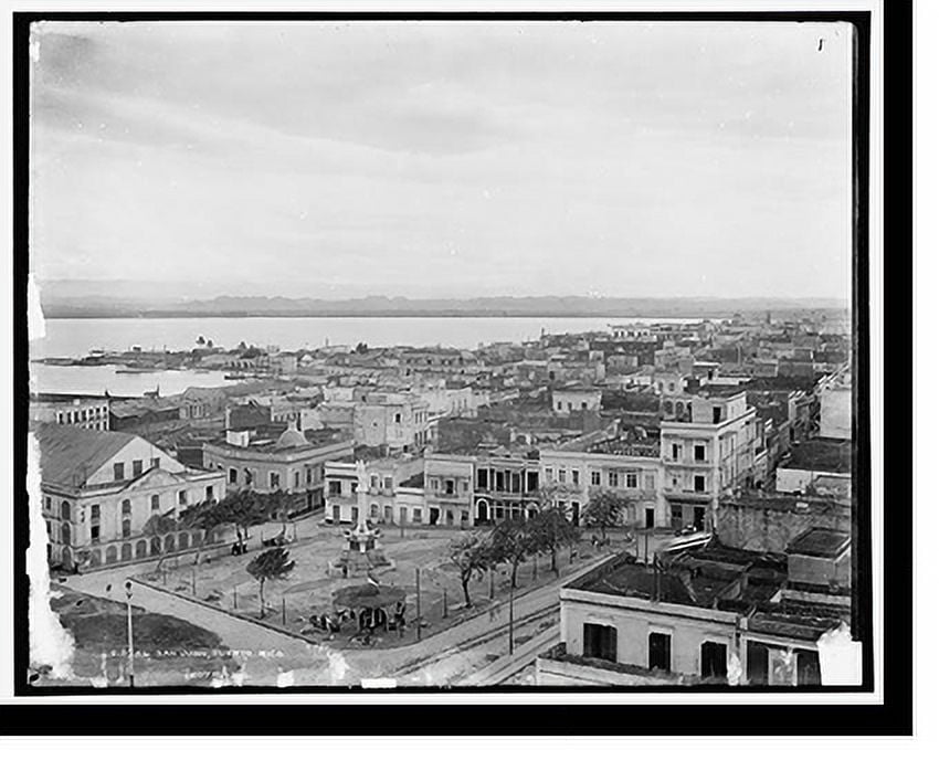 Historic Print, San Juan, Puerto Rico 4, 16" x 20"