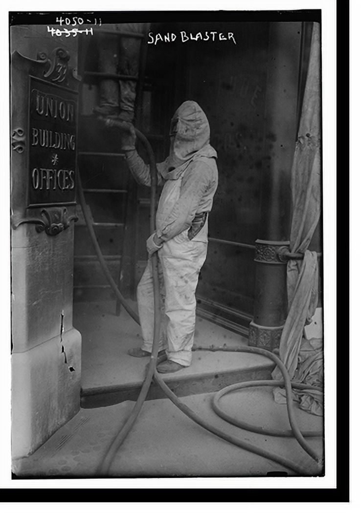 Historic Print, Sand Blaster, 16" x 20"