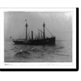 Historic Print, Sandy Hook lightship.Bolles fecit, Brooklyn., 16" x 20