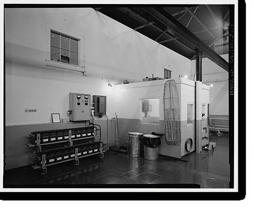 Historic Print, Santa Ana River Hydroelectric System, SAR1 Powerhouse