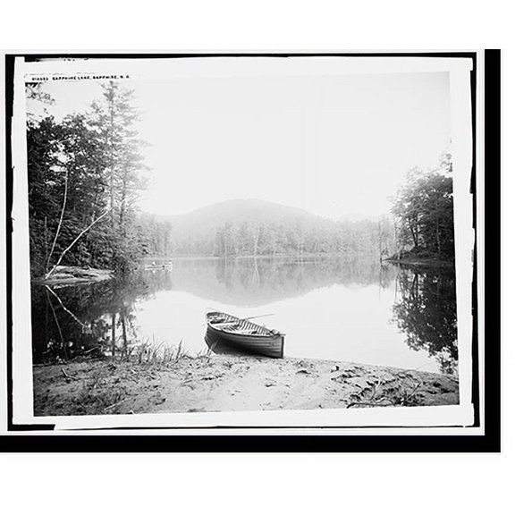 Historic Print, Sapphire Lake, Sapphire, N.C. - 3, 16" x 20"
