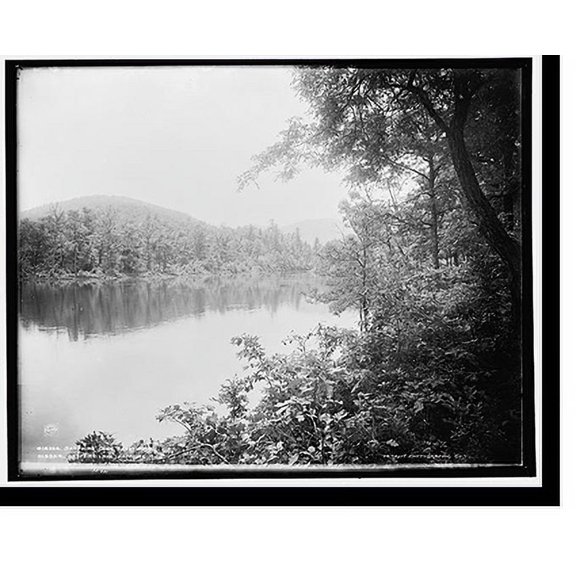 Historic Print, Sapphire Lake, Sapphire, N.C. - 4, 16" x 20"