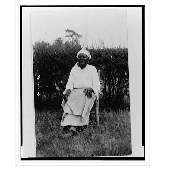 Historic Print, Sarah Ashley, ex-slave, 18" x 24"