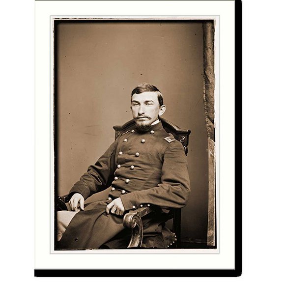 Historic Print, Sarg. H.F. Martin 123rd Pa Inf - 3, 16" x 20"