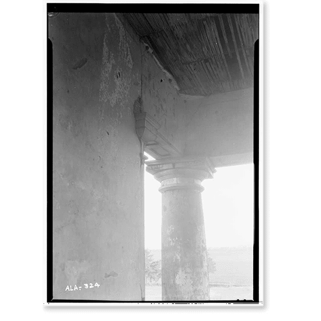 Historic Print, SaundersGoodeHall House, State Highway 101, Town