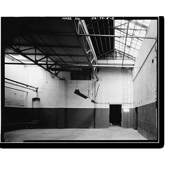 Historic Print, Savage Tire Factory, Original Brick Warehouse, Main Street, San Diego, San Diego County, CA - 5, 16" x 20"