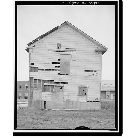 Historic Print, Scandia Hotel, 225 First Street, Eureka, Humboldt County, CA - 5, 18" x 24"