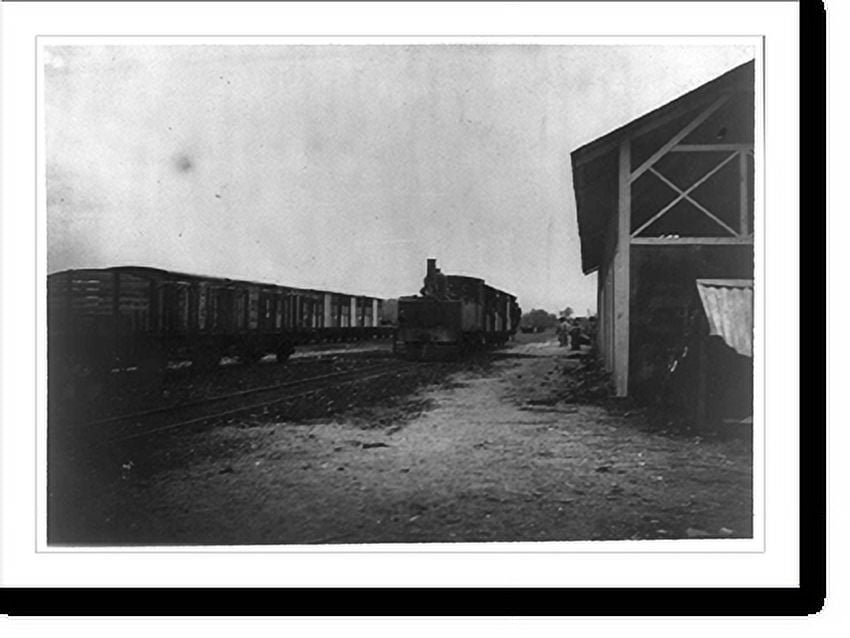 Historic Print, [Scenes in Puerto Rico, 1898: Railroad Train], 16