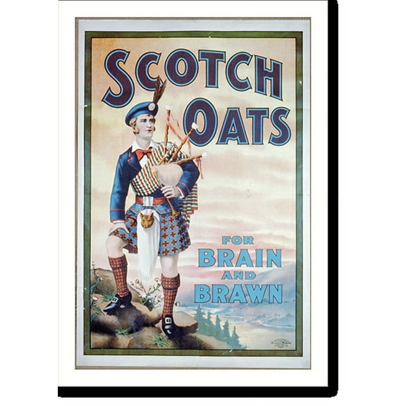 Historic Print, Scotch Oats, 18" x 24"