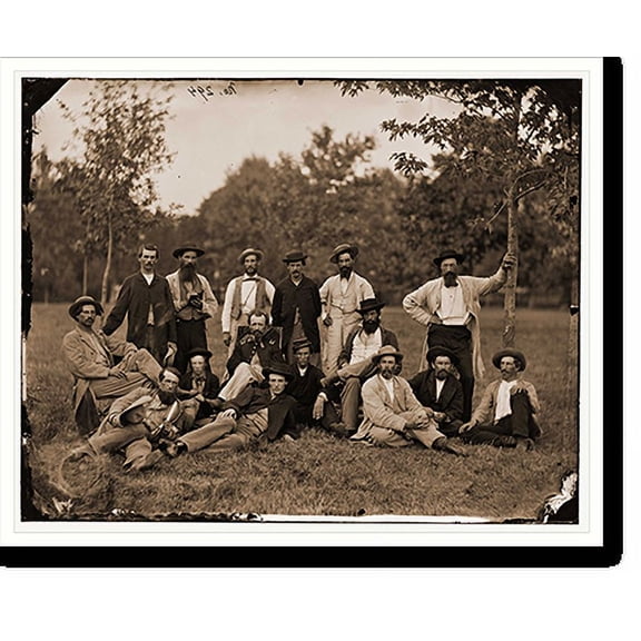 Historic Print, Scouts and guides Army of the Potomac, 16" x 20"