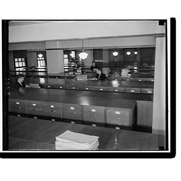 Historic Print, Sec. Document Div., 18" x 24"