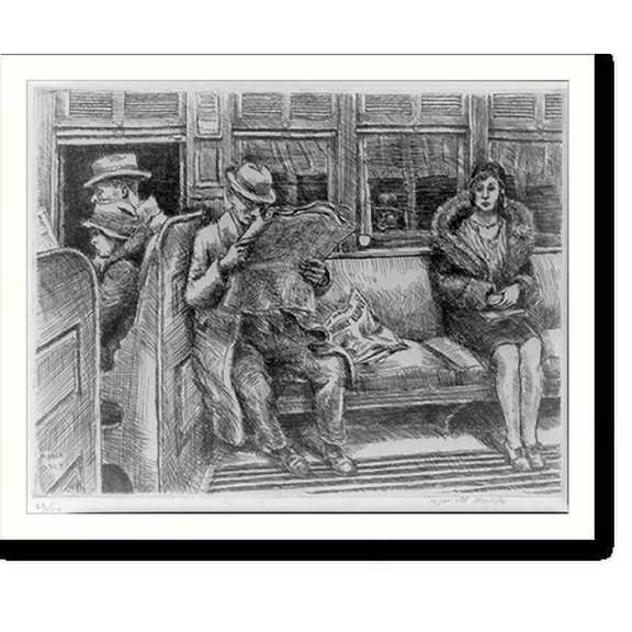 Historic Print, Second Ave. L, 16" x 20"