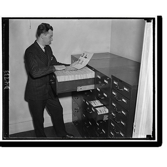 Historic Print, Secret Service, 10-20-38, 16" x 20"