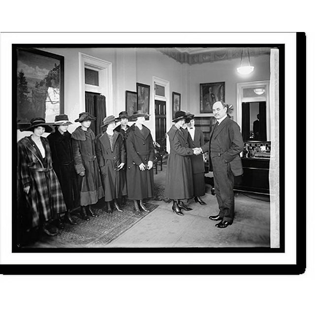 Historic Print, Secty. Houston & Girl's Club from Mississippi 2, 16