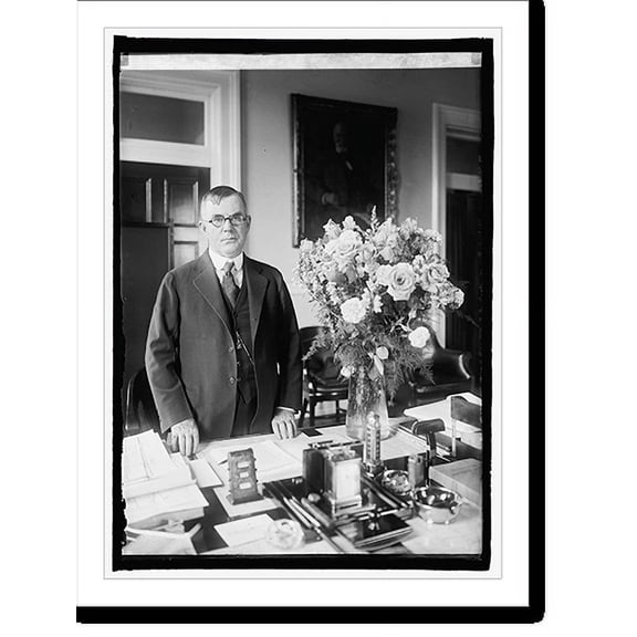 Historic Print, Secty. Wallace, 5/11/22 - 2, 18" x 24"