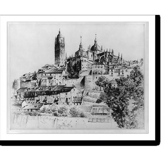 Historic Print, Segovia, 16" x 20"
