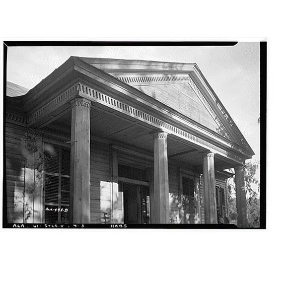 Historic Print, Sellwood, State Route 76, Sylacauga vicinity, Talladega County, AL - 3, 16" x 20"
