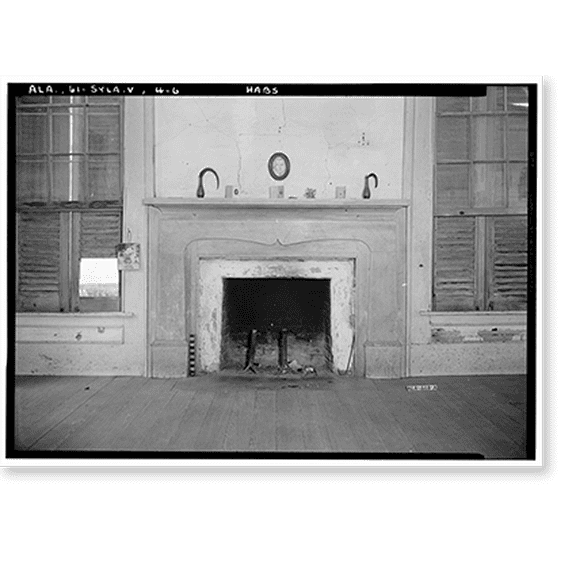 Historic Print, Sellwood, State Route 76, Sylacauga vicinity, Talladega County, AL - 6, 18" x 24"