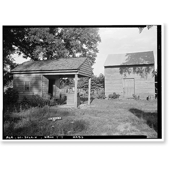 Historic Print, Sellwood, State Route 76, Sylacauga vicinity, Talladega County, AL - 9, 16" x 20"