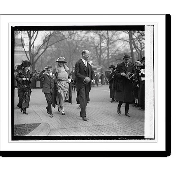 Historic Print, Sen. J.W. & Mrs. Wadsworth, 3/1/24, 18" x 24"