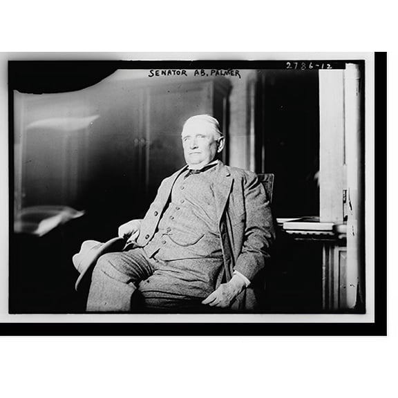 Historic Print, Senator Ab. Palmer, 18" x 24"