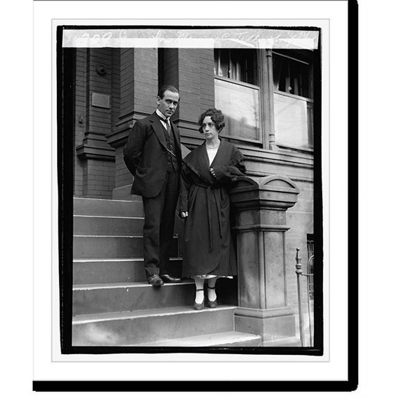Historic Print, Senor Don Manuel C. Telly & wife, 12/3/20, 18" x 24"