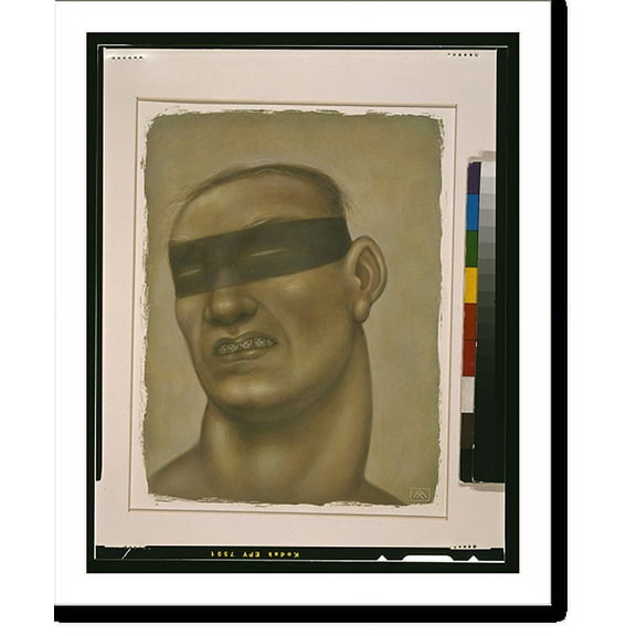 Historic Print, Serial killers.AK [monogram]., 18" x 24"