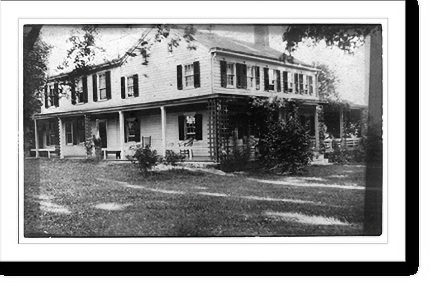 Historic Print, Seven Springs farm house, 16" x 20"