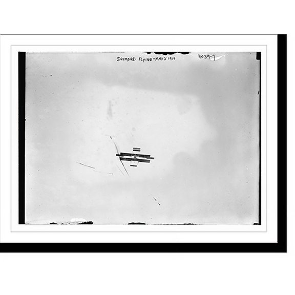 Historic Print, Seymore flying, 16" x 20"