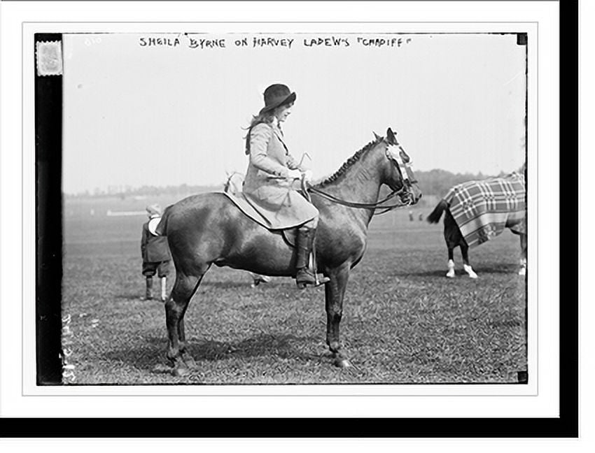 Historic Print, Sheila Byrne on Harvey Cadew's "Cardiff", 16" x 20