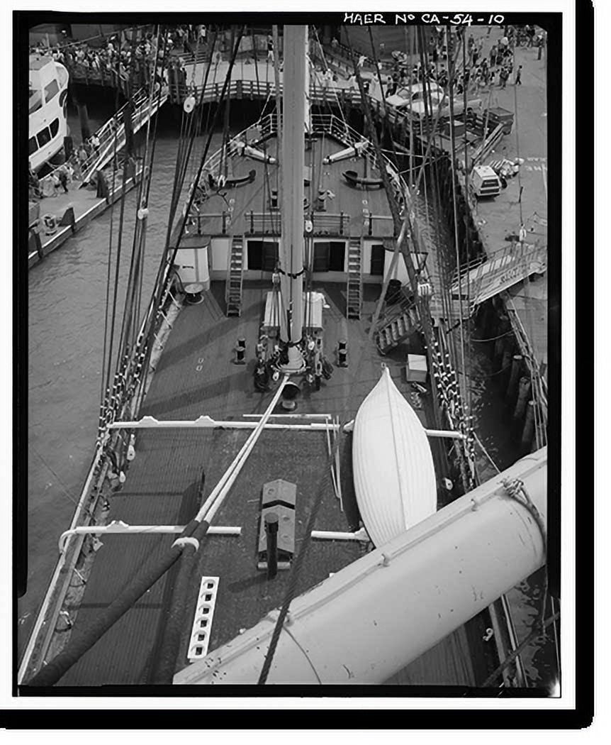 Historic Print, Ship BALCLUTHA, 2905 Hyde Street Pier, San Francisco