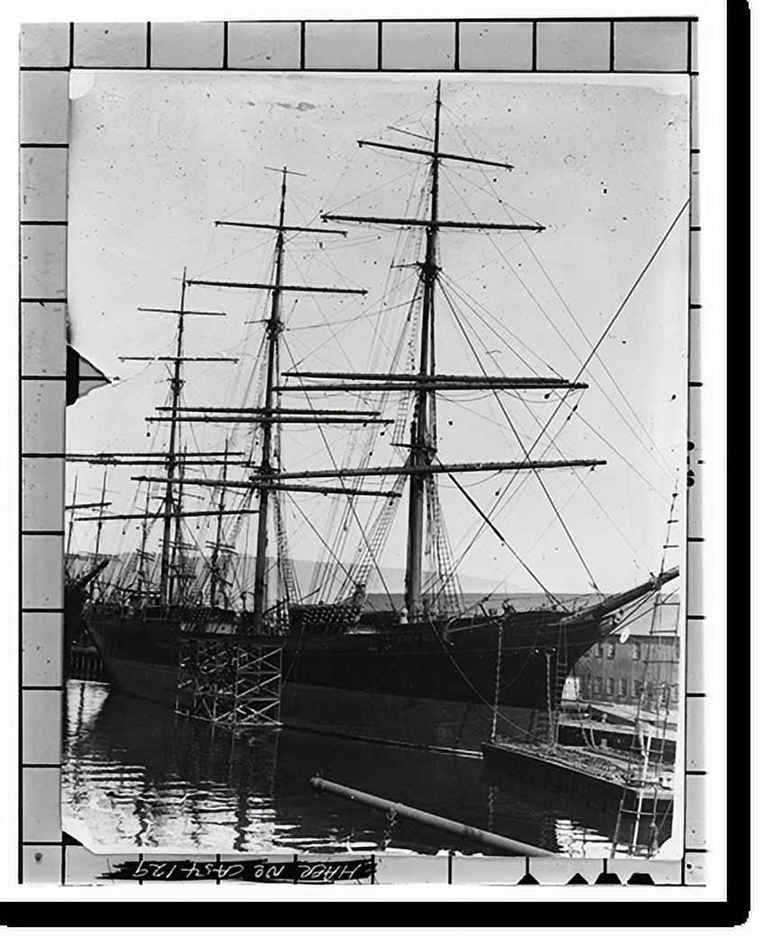 Historic Print, Ship BALCLUTHA, 2905 Hyde Street Pier, San Francisco