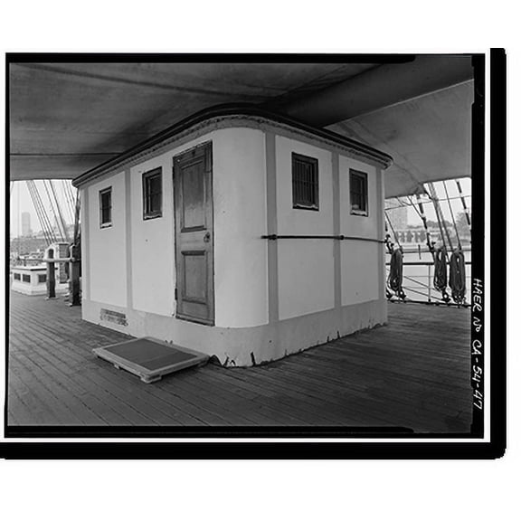 Historic Print, Ship BALCLUTHA, 2905 Hyde Street Pier, San Francisco, San Francisco County, CA - 47, 18" x 24"