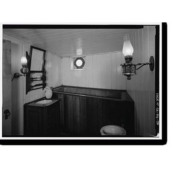 Historic Print, Ship BALCLUTHA, 2905 Hyde Street Pier, San Francisco, San Francisco County, CA - 75, 16" x 20"