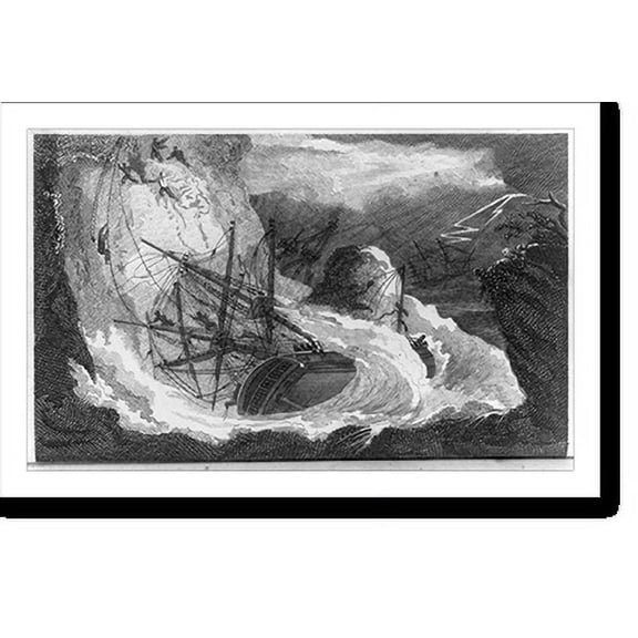 Historic Print, [Shipwreck], 18" x 24"