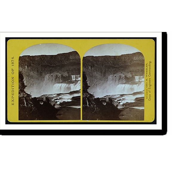 Historic Print, Shoshone Falls Snake River Idaho Main Fall... - 2, 16" x 20"