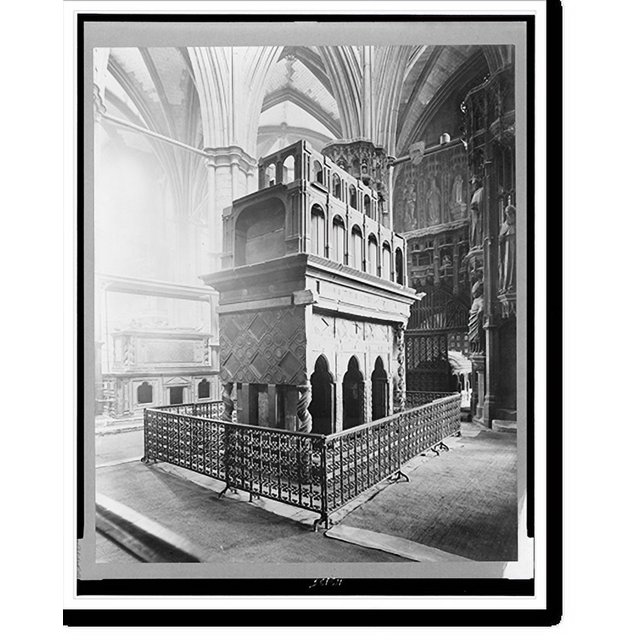 Historic Print, [Shrine of Edward the Confessor in Westminster Abbey
